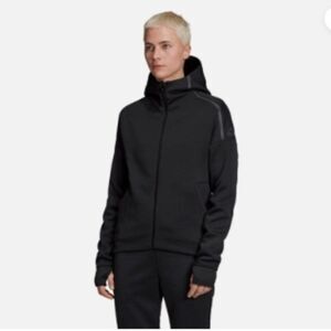 Like New! Adidas Women’s ZNE Fast Release Hoodie FR Track Jacket Black in Size S